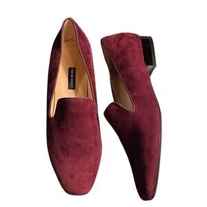 Nine West Cute Purple Suede Flats. 8.5M